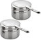Yardwe 4 per Combustibile Inossidabile con Scatola per Combustibile per Buffet e Barbecue per e