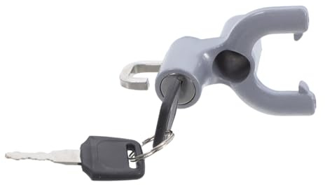 BESTYASH Candado para Casco De Motocicleta Antirrobo De Seguridad para Manillar para Viajes Moto y Bicicletas Eléctricas Protección contra Manipulación