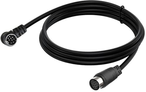 Cavo S-Video - Cavo audio esteso da 70,8 pollici, compatibile con la trasmissione del segnale video e audio | E videoregistratore Cavo audio DIN, Cavo S-Video - Cavo di collegamento per monitor da