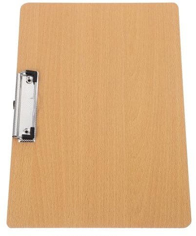 Alipis Porte-bloc Paysage avec Pince Planchette Pince Lisse et Plate pour Bureau et Prise de Notes Support Multifonction pour Dossiers et Écriture