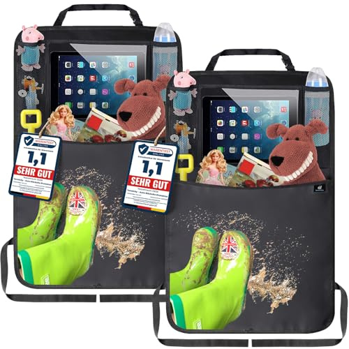Organizer Sedile Auto, Protezione Bambini, Impermeabile Posteriore Organizzatori, Tenere in Ordine Trasportare più Oggetti (1PCS) (2PCS)