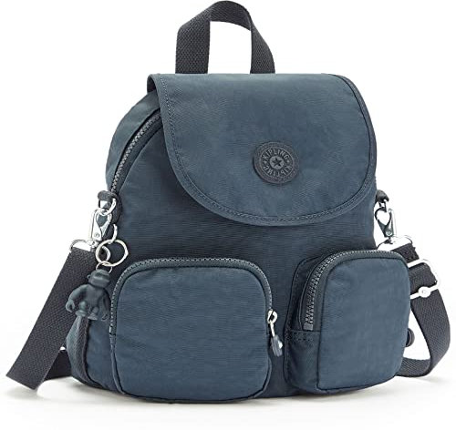 Kipling FIREFLY UP Kleiner Rucksack (umwandelbar in Schultertasche), Blue Bleu 2 (Blau)