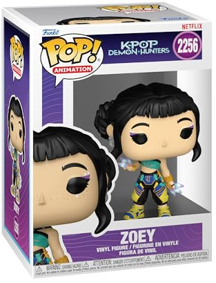 Funko Pop! Animering: Kpop! Demon Hunter - Zoey - Samlarobjektsvinylfigur - Presentidé - Officiella varor - Leksaker för barn och vuxna - TV-fans - modellfigur för samlare