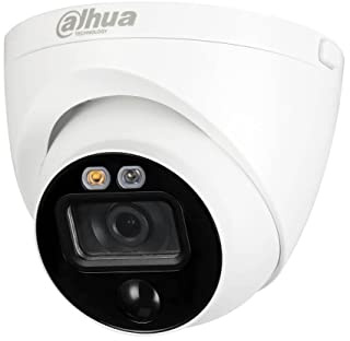 Dahua - Caméra HD CVI 5 MP 2,8 mm PIR Active Deterrence Dome Dahua - HAC-ME1500E-LED