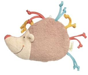 sigikid 39552 Coussin bouillote hérisson Green pour filles et garçon coussin chauffant recommandé de 0 à 4 ans multicolore