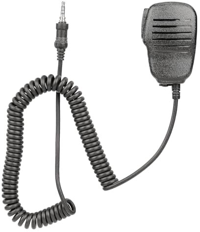 Retevis Radio Speaker Hand Microphone 3.5mm, Compatible with RM01/RT55/RA26 Marine Walkie Talkie (1 piece)
