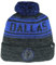 ZHATS Unisex-Erwachsene NBA Officially Licensed Pom Snag Beanie-Mütze, Schwarz, Einheitsgröße