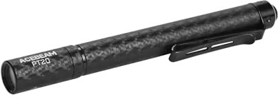 ACEBEAM PT20 2 AAA EDC Flashlight, 500 High Lumens Pen Flashlight with Clip