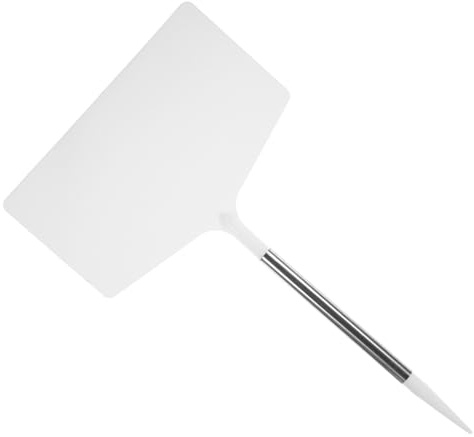 Toyvian Cartelli da Giardino per Verdure Picchetto da 50 CM Etichette per Piante da Esterno Resistenti alle Intemperie Marcatori Vegetali di Tipo T per Orto e Aiuole per Giardinaggio