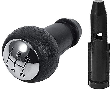 Fancyland - Pomo de palanca de cambios y cono de plástico para Peugeot 106 206 306 406 107 207 301 307 308 407 2008 3008 / Citroën C2 C4 Saxo XSARA Picasso Berling