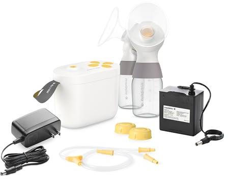 Medela Pump in Style Breast Pump Starter Kit | Classic Pump | Double Electric Breast Pump with Bottles (1st Gen)