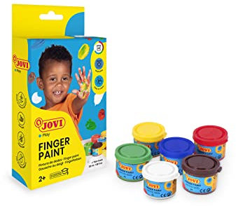 Jovi FINGER PAINT 6 Fingerfarbe 35 ml jede