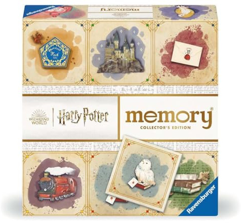 Ravensburger Harry Potter Collector's Memory Game - Matching Picture Snap Pairs for Kids Age 6 Years Up