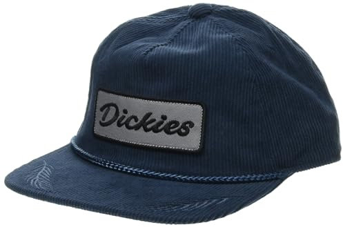 Dickies Herren Mid Pro Vintage Corduroy Cap Verschluss, Blau, Einheitsgröße