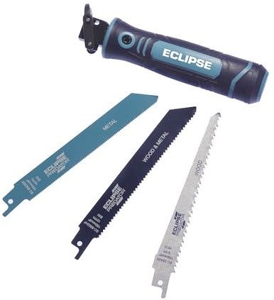 Eclipse Professional Tools EMFH4PS Conjunto de mango multifunción y hoja de sierra recip