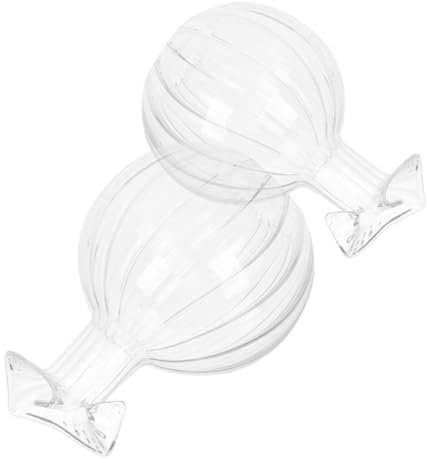 MAGICLULU Ensemble De Vases en Verre À Jacinthe en Forme De Petit Bourgeon De Fruit pour Composition