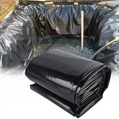 Revêtement de bassin de jardin robuste – Membrane préformée en plastique polyéthylène résistant à l'humidité pour une utilisation en extérieur