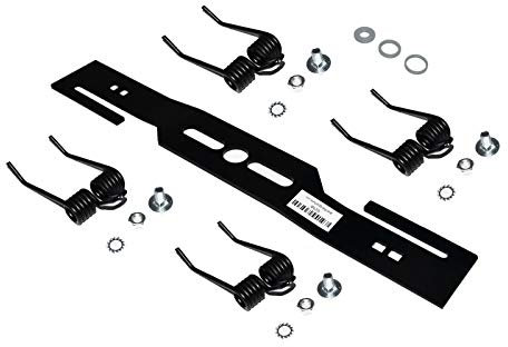 Vertikutier Messer Rasenmähermesser Moosentferner + 4 X gehärtet Doppelfeder