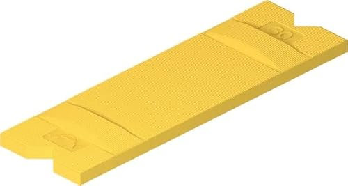 Roto/Gluske Verglasungsklotz GLAS-TEC GL-B | 100 x 38 x 4 mm | Farbe gelb | 500 Stück
