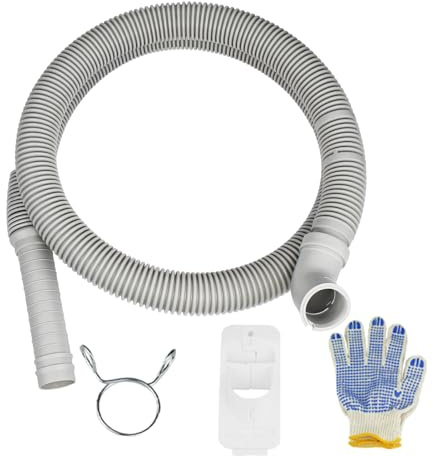AEM73732901 Washer Drain Hose - Premium Replacement for LG & Kenmore Elite Front Load Washers - Direct Fit for Models WT7500CW, WT1201CV，WT1201CW - Includes 2-Year Warranty