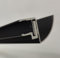 BuyLando - Regenrinne für Glasvordach aus Aluminium (Schwarz, 250)