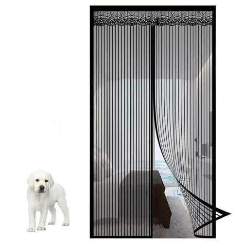 Fly Screen Balcony Door, Insect Protection Balcony Door, Magnetic Insect Protection 90 x 210 cm, Fly Screen Window Magnet, Insect Protection Curtain, No Drilling, for Balcony Door, Living Room Door