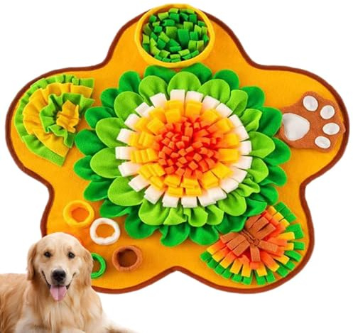 Tappeto Da Annusare Per Cani - Tappetino Di Arricchimento Per Animali Domestici | Tappetino Di Ricerca Resistente Ai Morsi Per Lo Sviluppo Del Cervello | Formazione Cognitiva Stimolazione Mentale Viag
