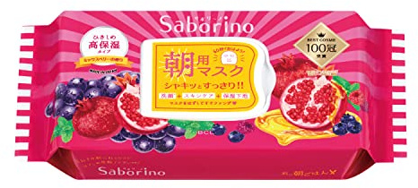 BCL Saborino Mezama Sheet Highly moisturizing type of ripe fruit 28 pieces