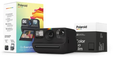 Polaroid Everything Box Polaroid Go, Instantáneo, Negro