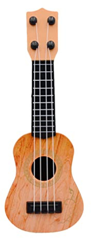 Kisangel Giocattolo Per Ukulele Bambini Mini Ukulele Giocattolo 4 Corde Strumento Musicale Realistico 9.84X3.54X1.06In Gioco Educativo Musicale Per Bambini