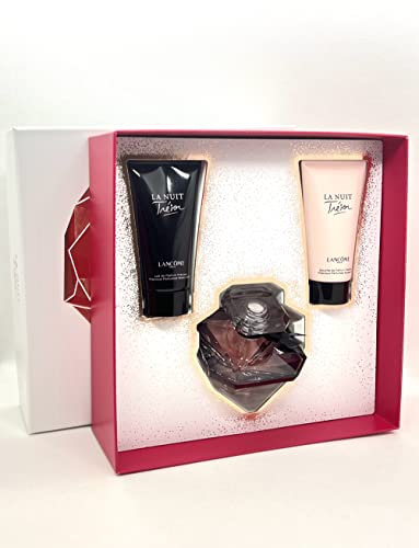 Lancôme La Nuit Tresor Geschenkset- 50ml EdP + 50ml Duschgel + 50ml Body Lotion