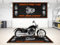 wibeart MPM Motorradmatte für Ride Your Legend, waschbar, rutschfest, öl- und wasserabweisend, Parkmatte für Garage, Ausstellungsraum, Werkstatt | Größe 1 : 86.6 x 39.4/220 x 100 cm