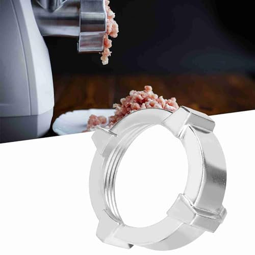 Meat Grinder Replacement Nut Stainless Steel Meat Grinder Nut with Simple Disassembly Meat Grinder Parts for Most Electric Grinders Home Use