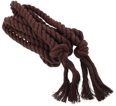 DEARMAMY Cintura Medievale in Cotone e Lino con Nappa, Corda da Vita Intrecciata Robusta e Confortevole, Adatta a Vari Stili e Occasioni con Simbolismo Religioso