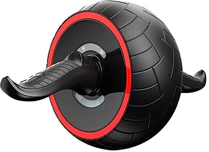 GALPADA Roue Abdominale Caoutchouc pour Exercice Fitness Accessoire Sport Silencieux pour Hommes et Femmes Entraînement Complet Du Tronc et Perte de Poids