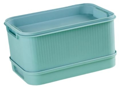 BHFZIAP Vassoio per germogli di semi, per risparmiare spazio, mini kit di germinazione per serra, blu, 23 x 16 x 12 cm