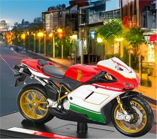 Leksaksmotorcykel Diecast Metal För Model 1/18 Collection Present till För Ducati 1098 S