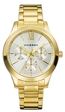 Viceroy Reloj Analógico Mujer de Acero Inoxidable - 38 mm - Colección Chic – 401070