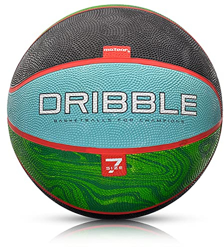 meteor Balón Baloncesto Pelota Basketball Ball Infantil Adultos Jóvenes Balon Basquet - Ideal para jouvenes y Adultos para Entrenar y Jugar - Tamaño 7