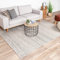 FRAAI | Home & Living Wollteppich - Feline Grau Wolle - Flachgewebe - Einfarbig - Modern, Skandinavisch - Wohnzimmer, Esszimmer, Schlafzimmer - Carpet