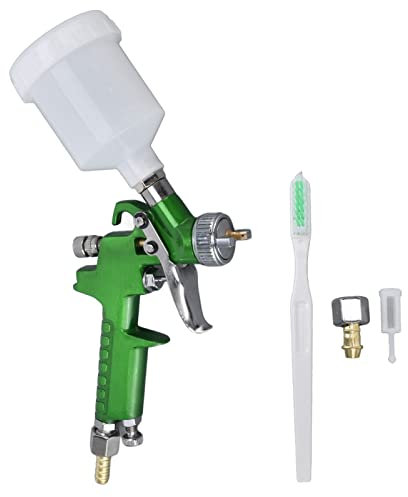 Pulvérisateur de peinture à air, pistolet de pulvérisation à gravité Pistolet de pulvérisation pneumatique en aluminium Multi Function Action Pistolet à air à haute atomisation Pulvérisateur de peintu