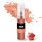 Paillettes Comestibles - 10g Paillette Alimentaire dans Flacon Pulvérisateur, Poudre de Poussière Comestibles Métallique pour la Décoration de Gâteaux, Boissons, Vin, Fondants, Chocolats (Or Rose)