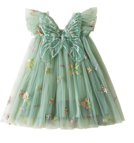 NNJXD Baby Girl Tulle Dress Casaul Summer Strap Sleeveless Dresses