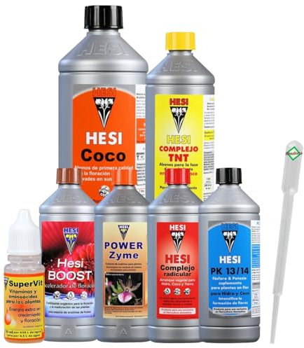 Weedness Hesi Coco Engrais Kit de Démarrage Avancé - Kit de Culture Engrais Naturel Intérieur Extérieur