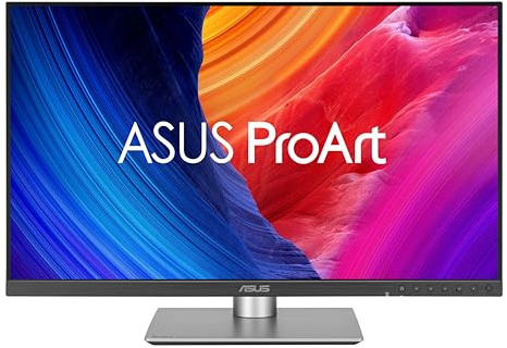 ASUS ProArt Display PA32QCV Professional Monitor 31.5 6K IPS (6016 x 3384), 60 Hz, 5ms (GTG) Response Time, 98% DCI-P3, Color Accuracy ΔE < 2, Thunderbolt 4 Ports, HDMI, DisplayPort, Black