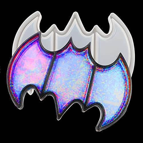 Bat Box Resin Mold, Halloween Storage Tray Silicone Mold, Epoxy Resin Casting Mold for Decoration Jewelry Cosmetic Trinket Holder, DIY Craft Making Supplies