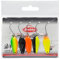 Berkley Area Game Spoons 5 Pack - Kleiner Blinker zum Forellen- und Barschangeln, bleifrei, Fusion 19-Haken, Varied