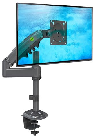 Supporto da tavolo con molla a gas per schermi LCD da 17-30 pollici con VESA max. 100 x 100 mm, fino a 9 kg