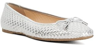 Dune London Ladies Harries Woven Slip On Ballet Flats Size UK 4 Ballet Pumps