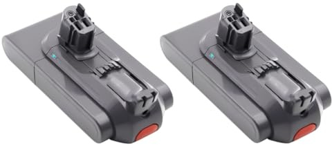 2X Trade-Shop Li-Ion Akku 25,2V 4,9Ah kompatibel mit Dyson V15 Detect (Absolute Extra, Total Clean), V15s Submarine ersetzt 970343-04 970343-06 355983